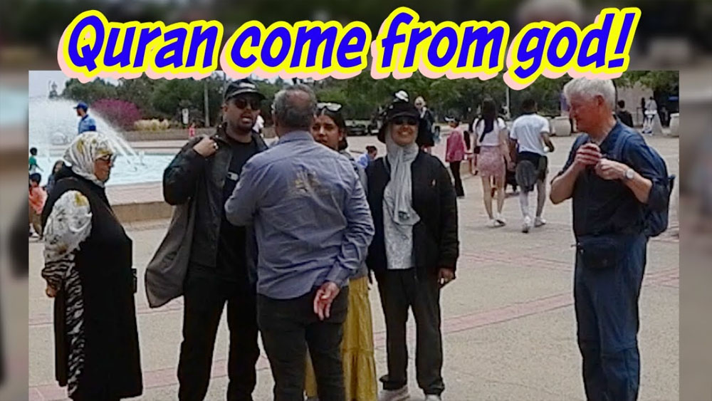 Quran come from god!/BALBOA PARK/!قرآن خدا کی طرف سے آیا ہے!